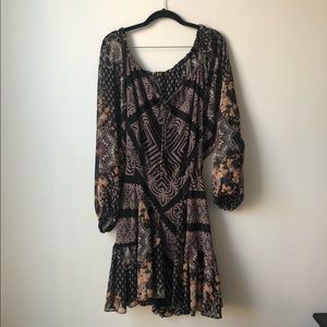 Free People “Seven Wonders Mini Dress” Size M